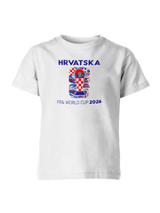 Dečiji Majica Hrvatska FWC 2026 HRV-DJMJ-001