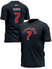 Košarkaška Reprezentacija Jugoslavija Toni Kukoč Majice KR-J-MJ004 - FANS STORE -