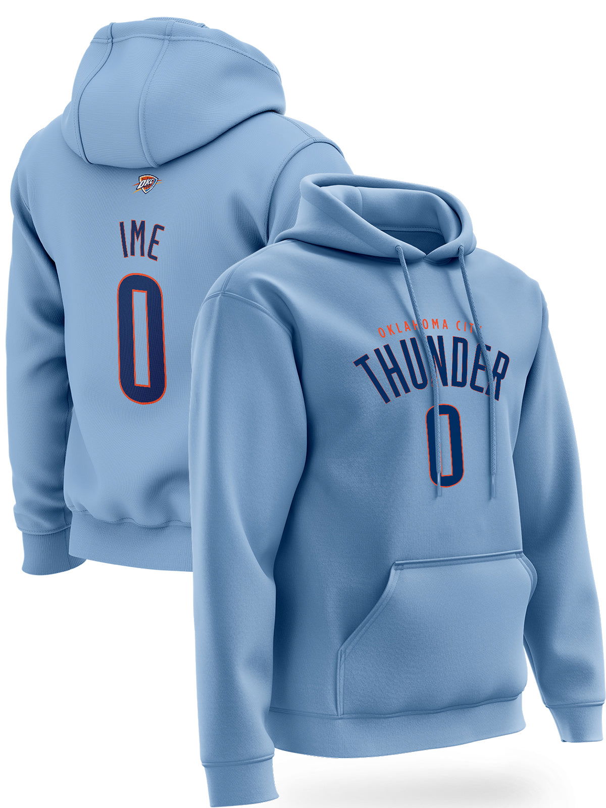 Oklahoma City Thunder Personalizovani Duksevi OCT-DK-1008 - FANS STORE -