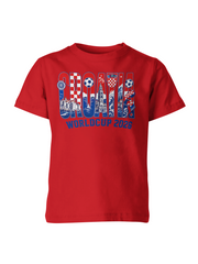 Dečiji Majica Hrvatska FWC 2026 HRV-DJMJ-006