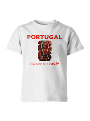 Dečiji Majice Portugal FWC 2026 POR-FWC-DJMJ004