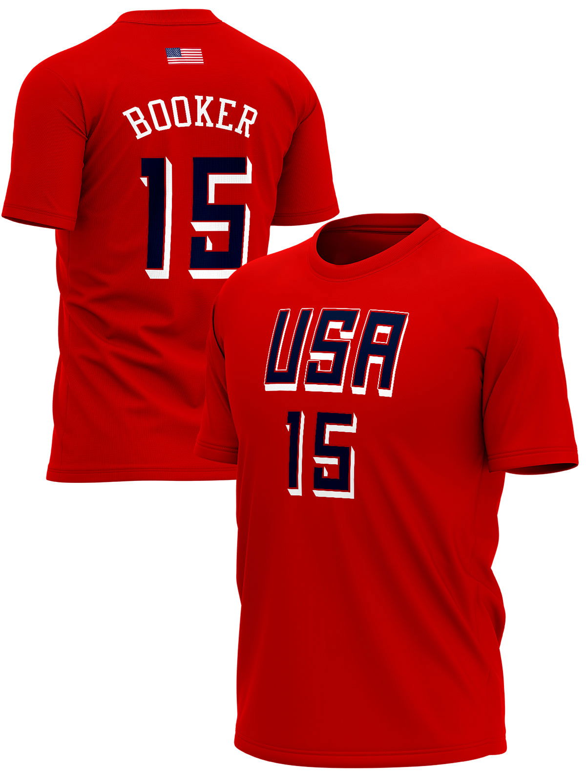 Košarkaška Reprezentacija SAD BOOKER Majice KR-SAD-MJ008 - FANS STORE -