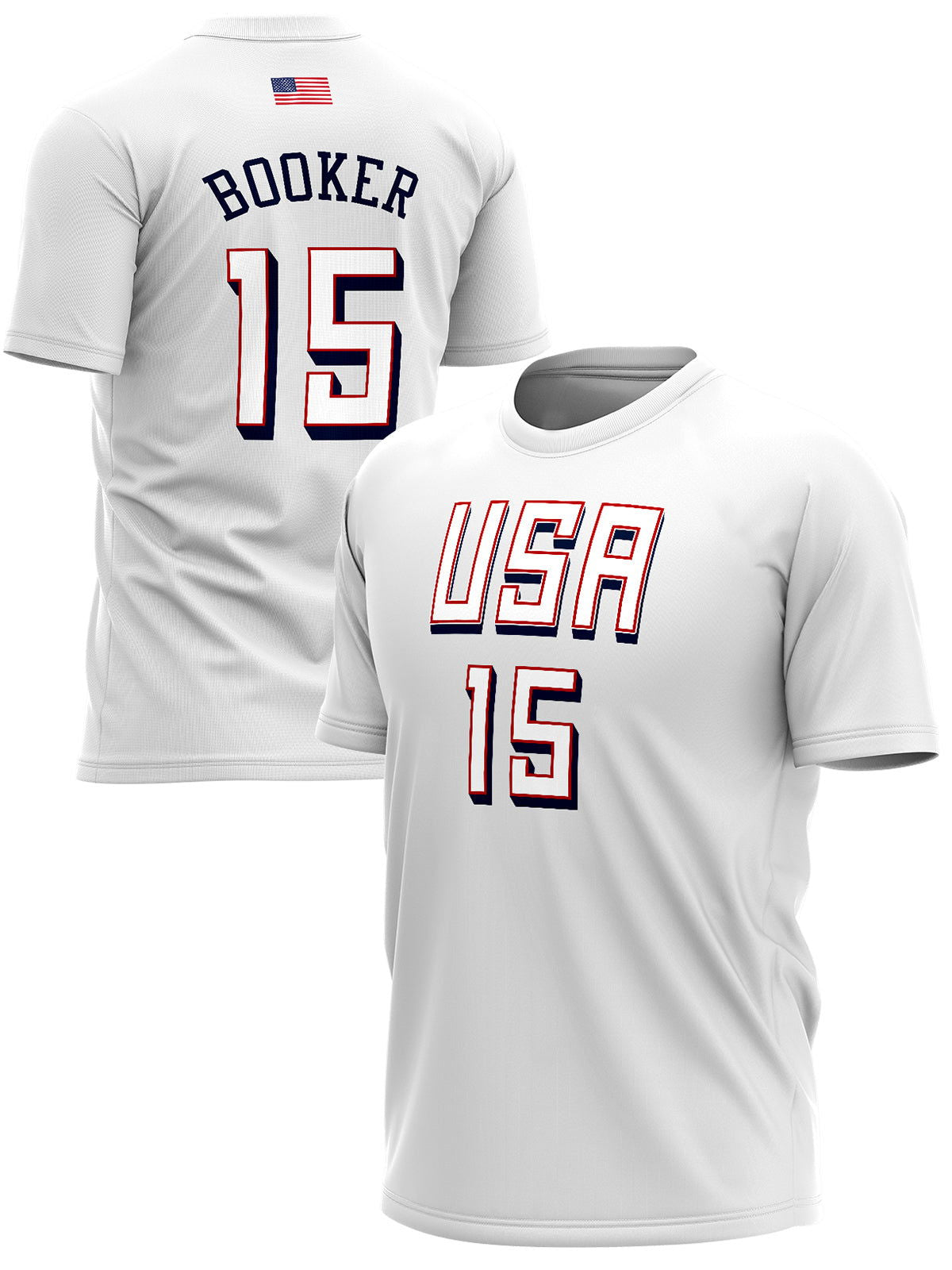 Košarkaška Reprezentacija SAD BOOKER Majice KR-SAD-MJ008 - FANS STORE -