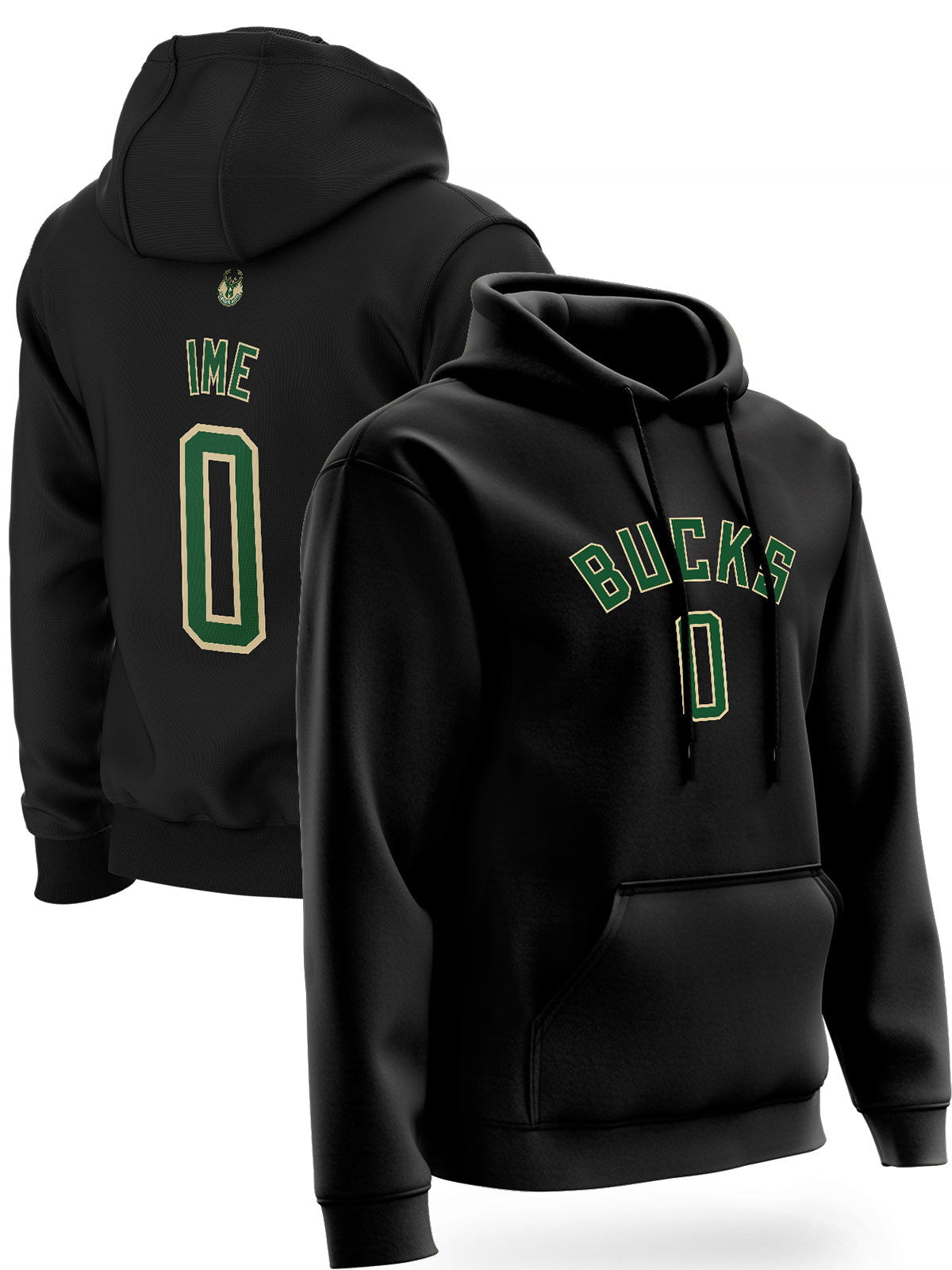 Milwaukee Bucks Personalizovani Duksevi MLW-DK-1008 - FANS STORE -