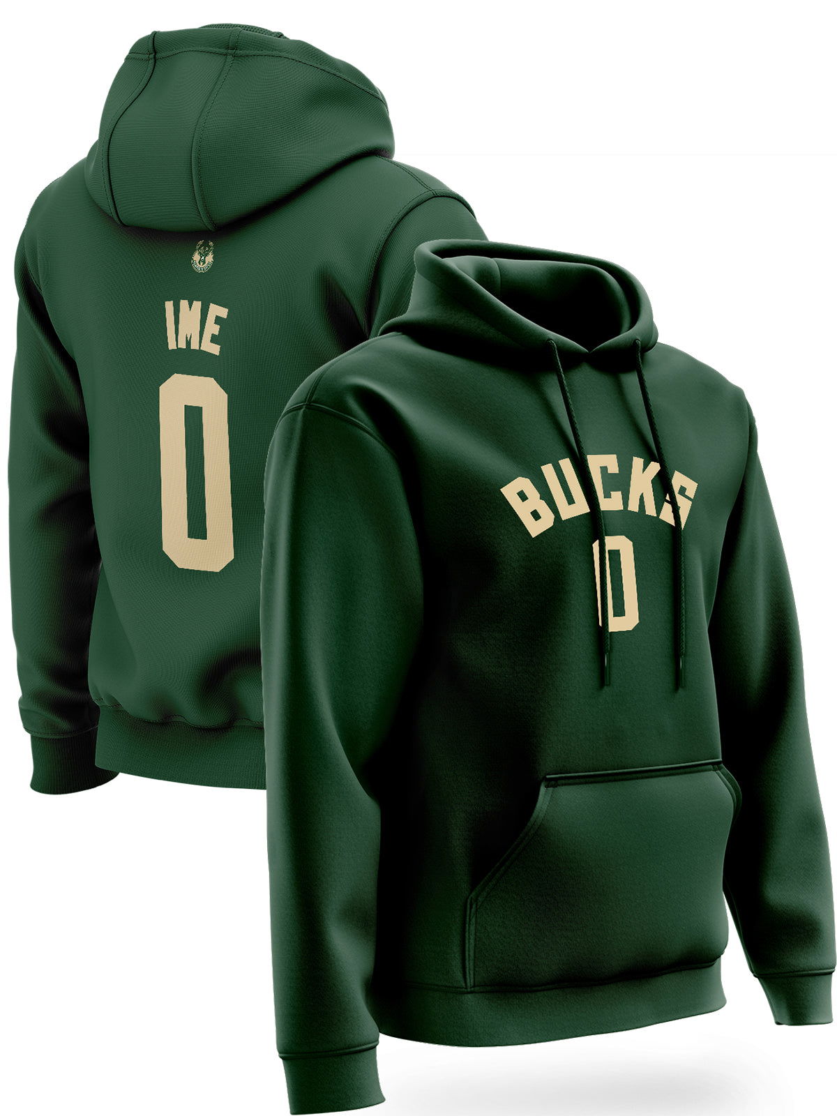 Milwaukee Bucks Personalizovani Duksevi MLW-DK-1008 - FANS STORE -