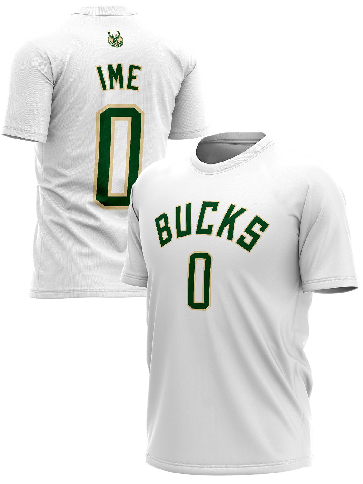Milwaukee Bucks Personalizovani Majice MLW-TH-1008 - FANS STORE -
