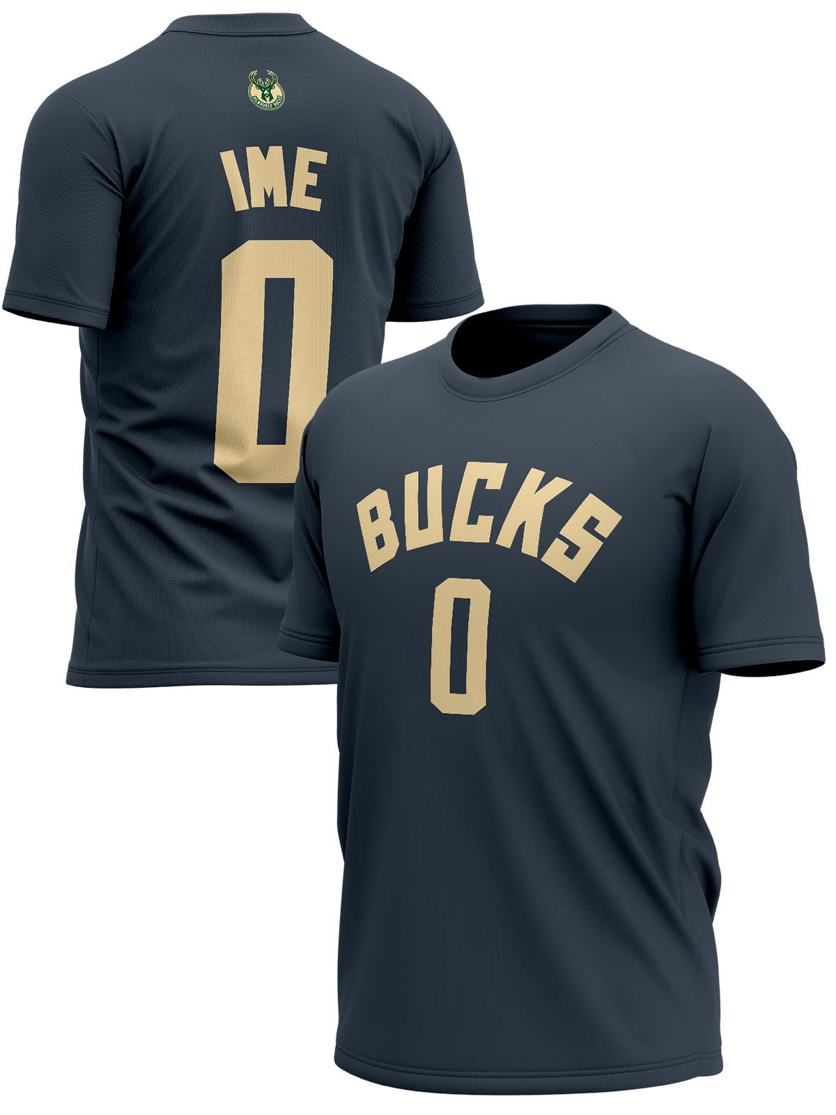 Milwaukee Bucks Personalizovani Majice MLW-TH-1008 - FANS STORE -