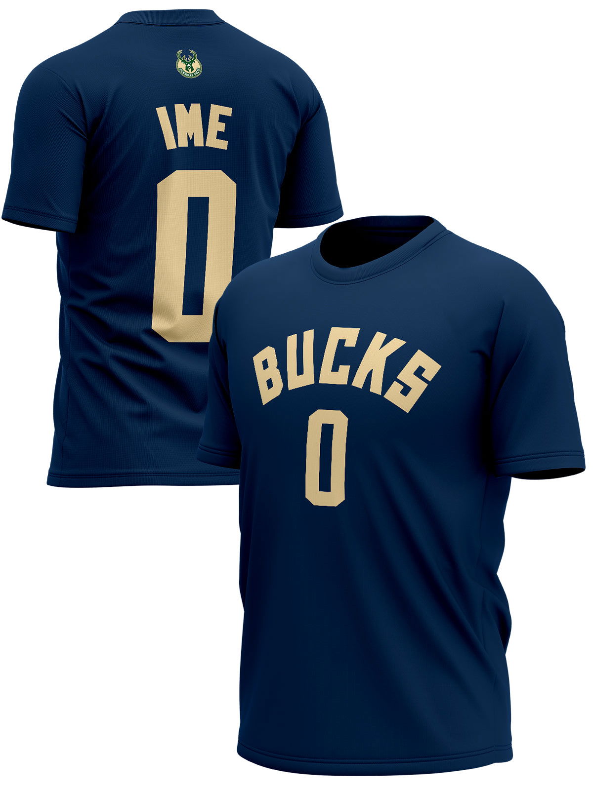 Milwaukee Bucks Personalizovani Majice MLW-TH-1008 - FANS STORE -
