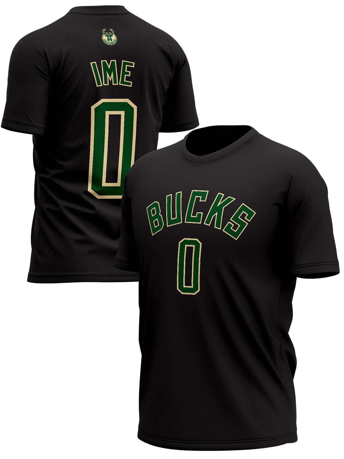 Milwaukee Bucks Personalizovani Majice MLW-TH-1008 - FANS STORE -