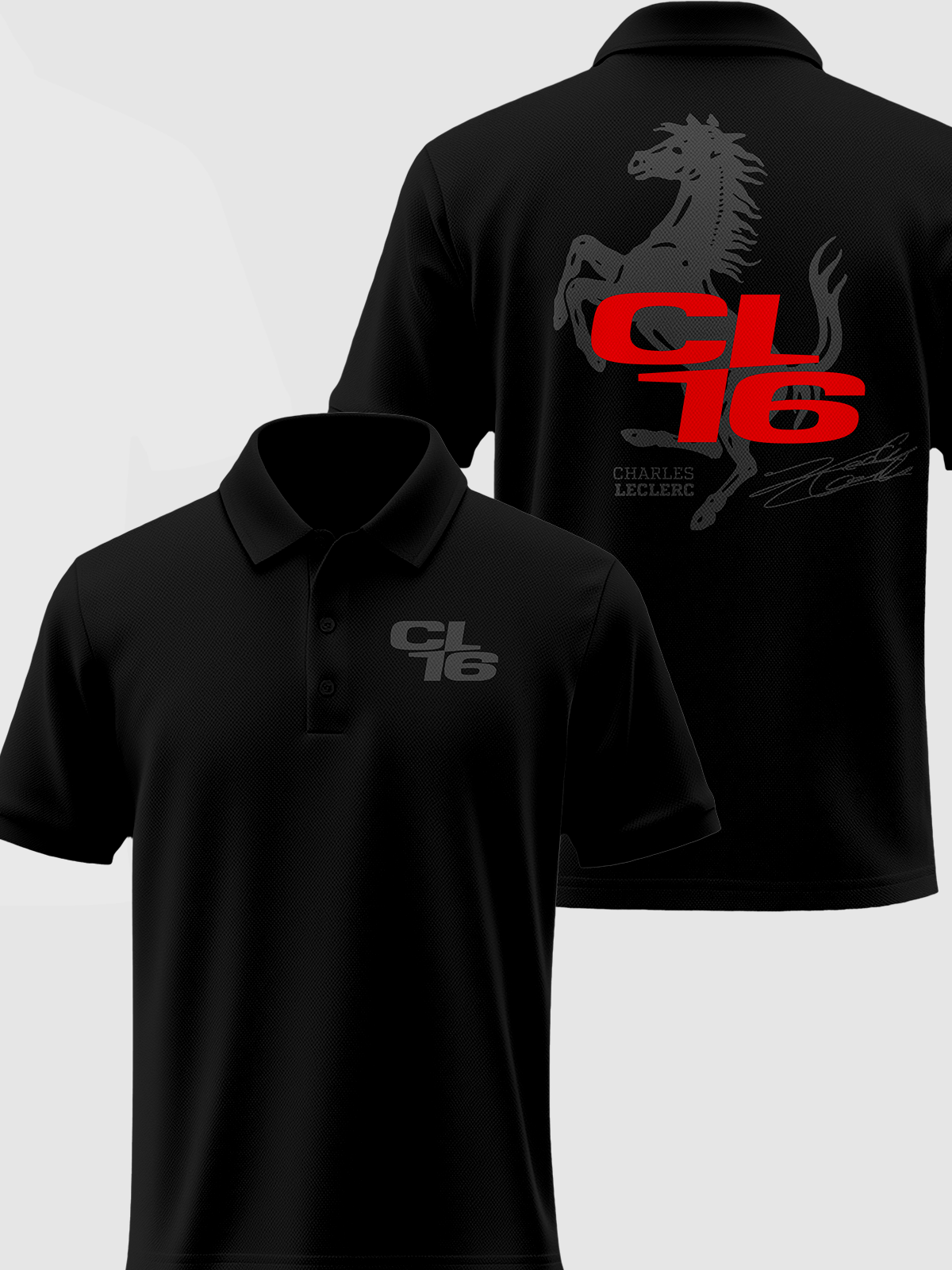 Charles Leclerc Polo FR-PM-003